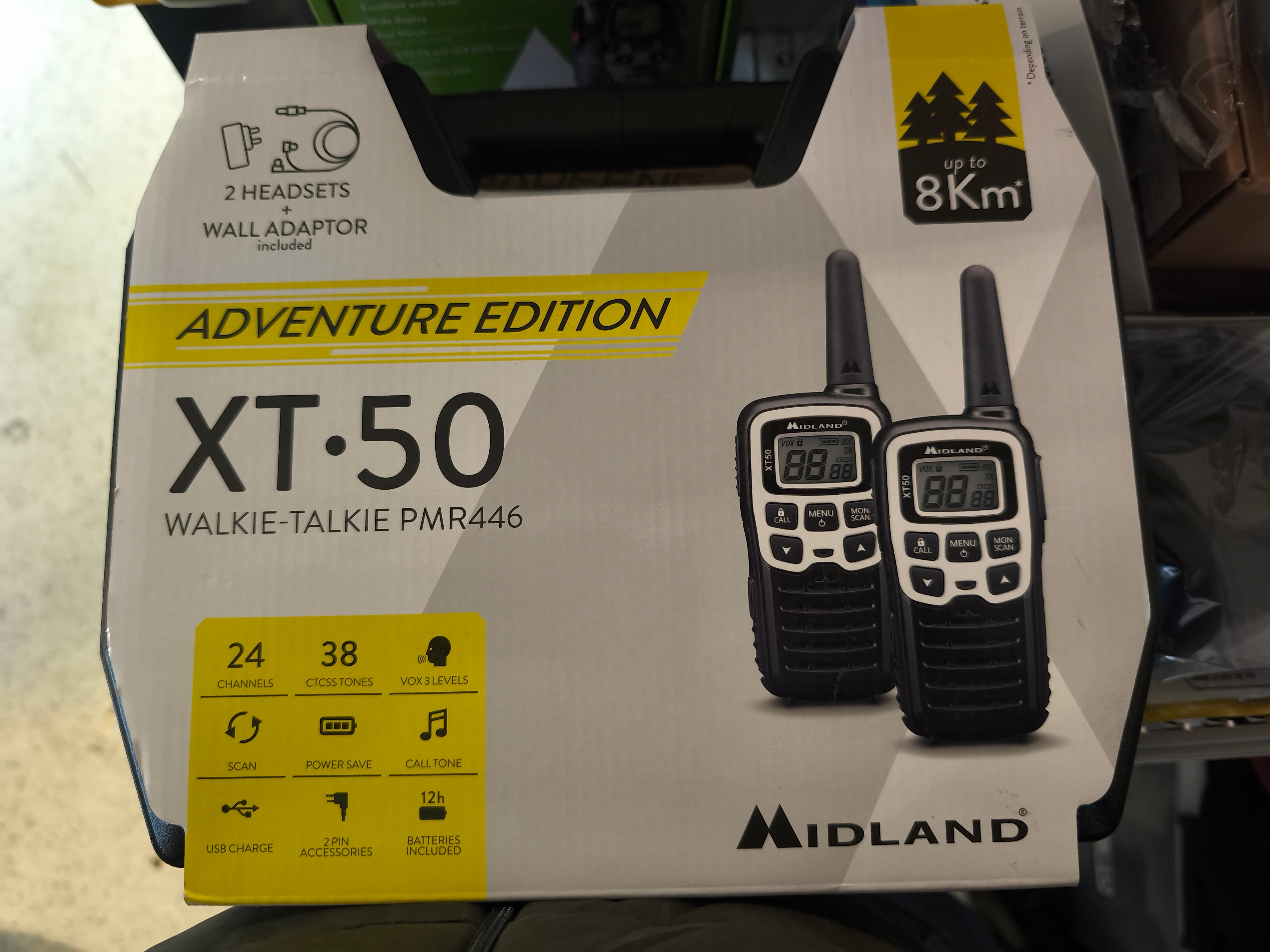 Midland XT-50 walkie talkie sæt
