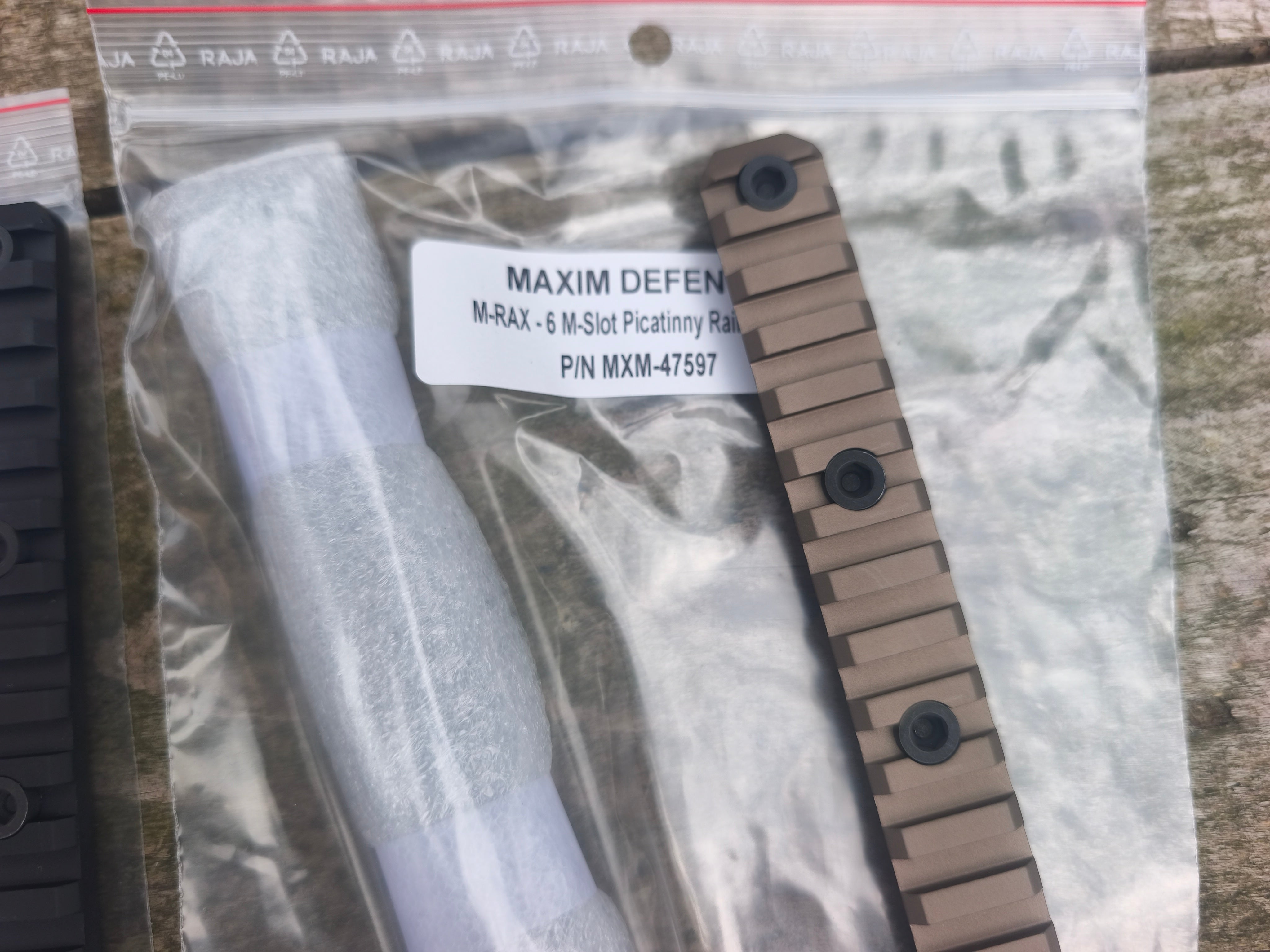 Maxim Defense Mrax M-lok rail til gevær m25 størrelse 6
