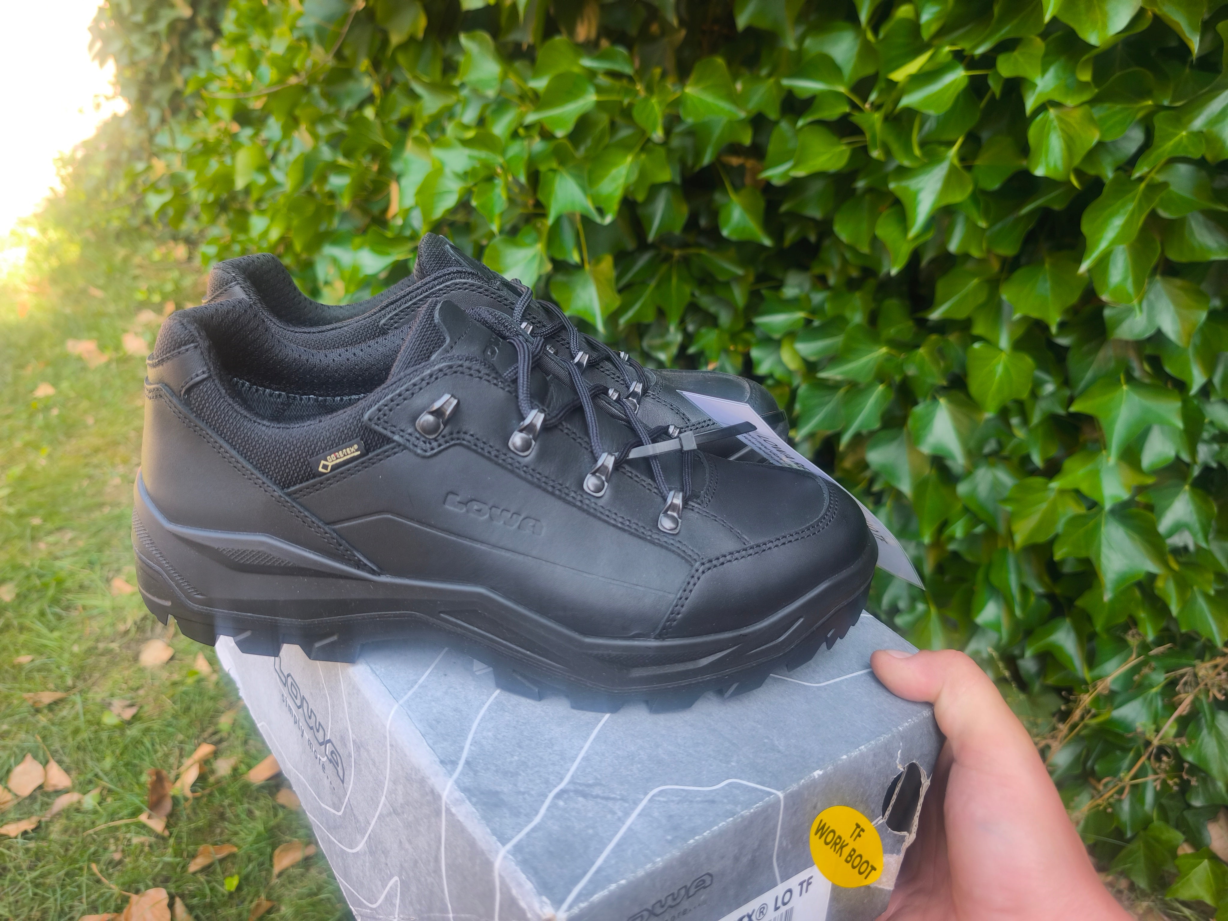 Lowa Renegade II GTX LO TF størrelse 42,5, sort