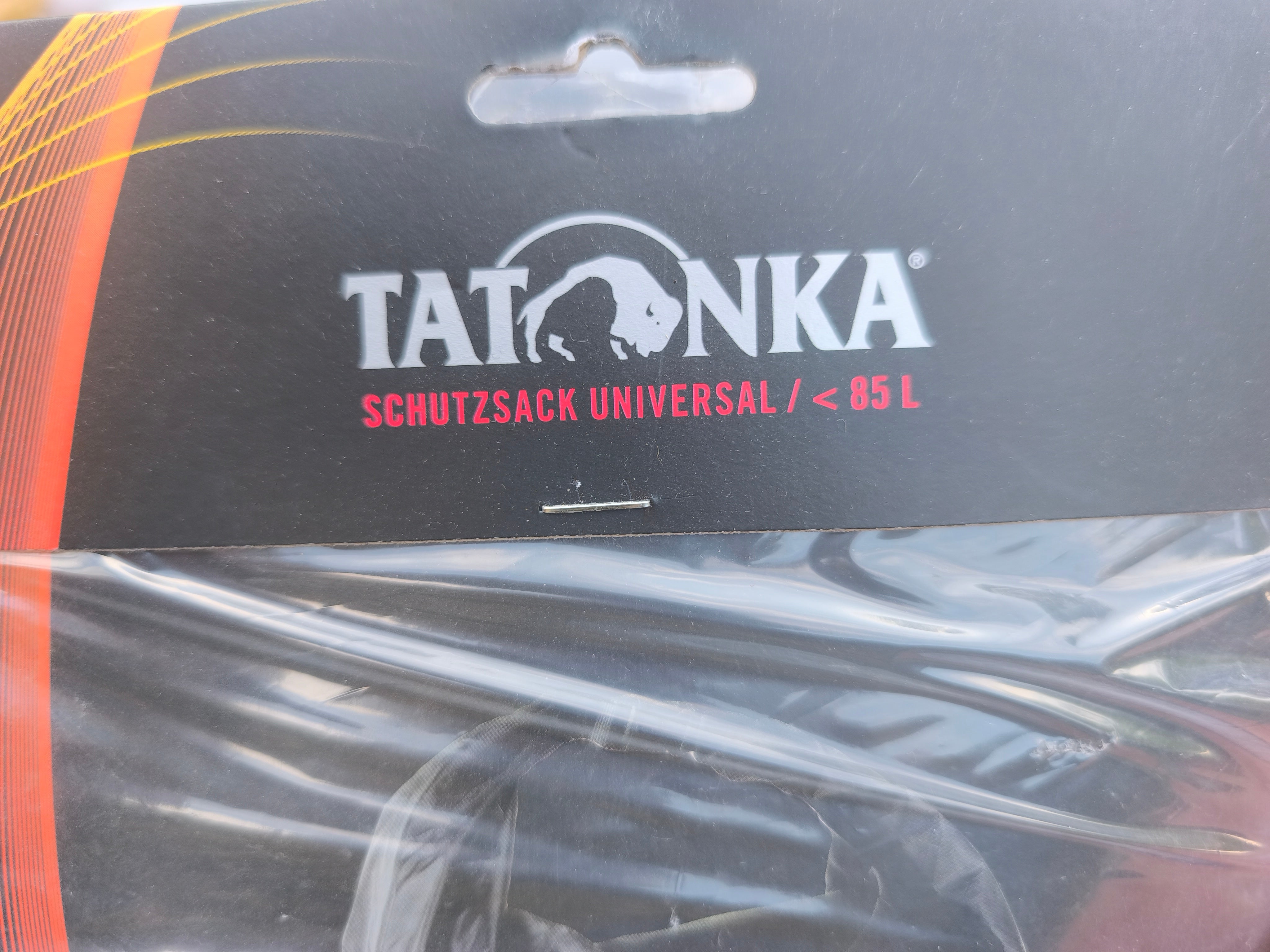 Tatonka rygsækovertræk 85L+, sort