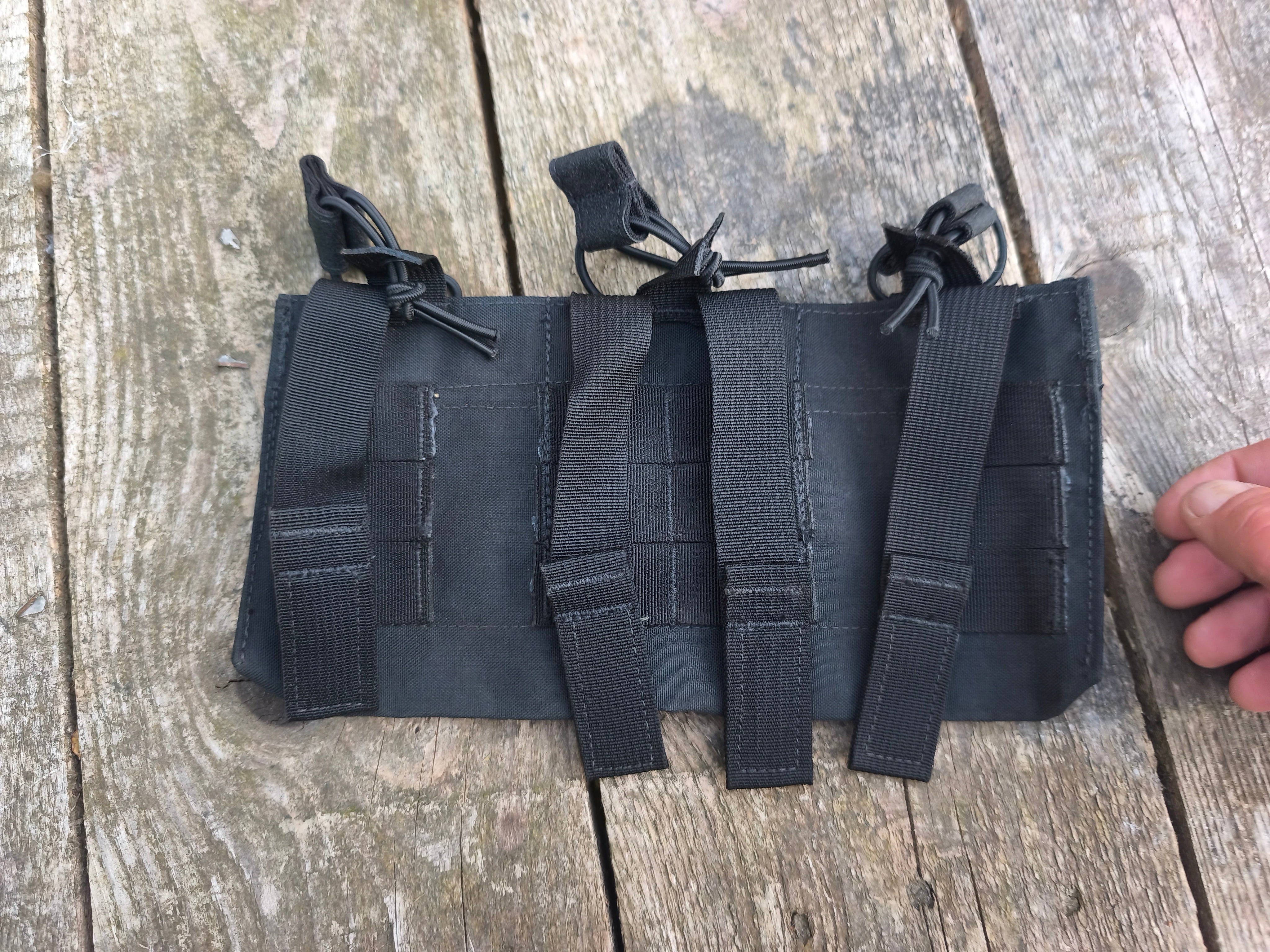 Tyr Tactical  tripple m4 lomme, sort, ny