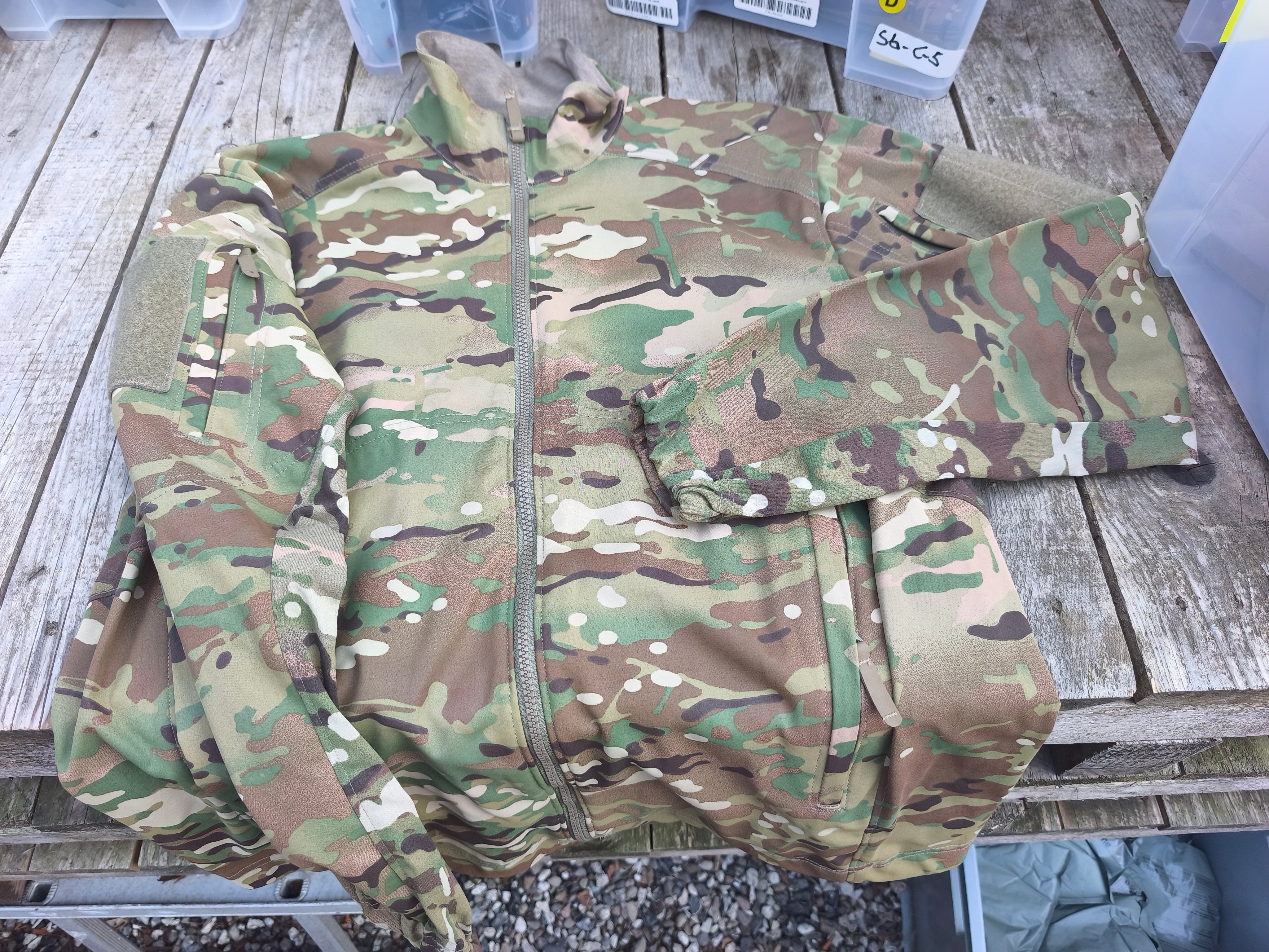 Massif prototype jakke, ny,multicam, large