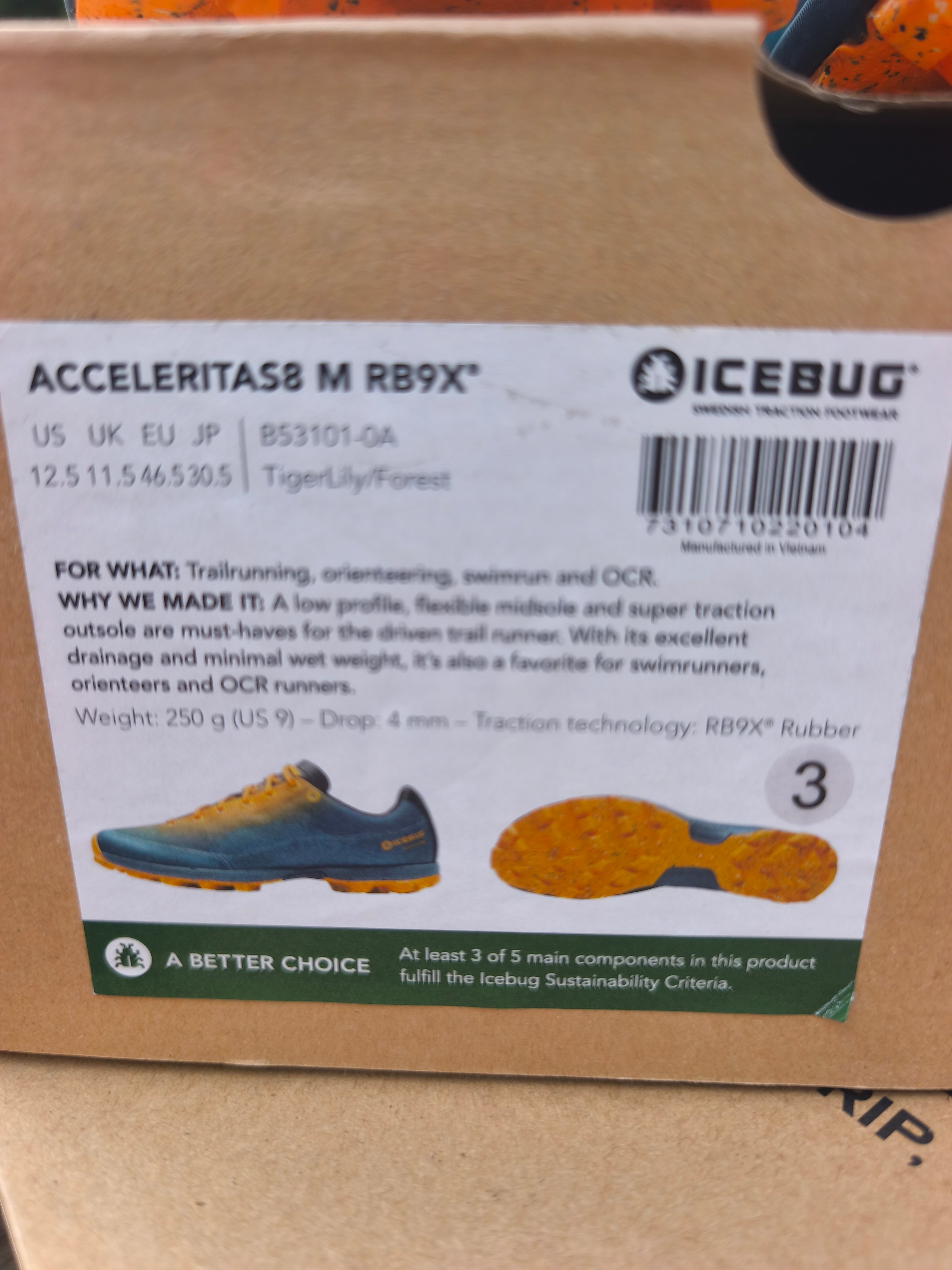 Icebug Acceleritas M RB9X, mange størrelser