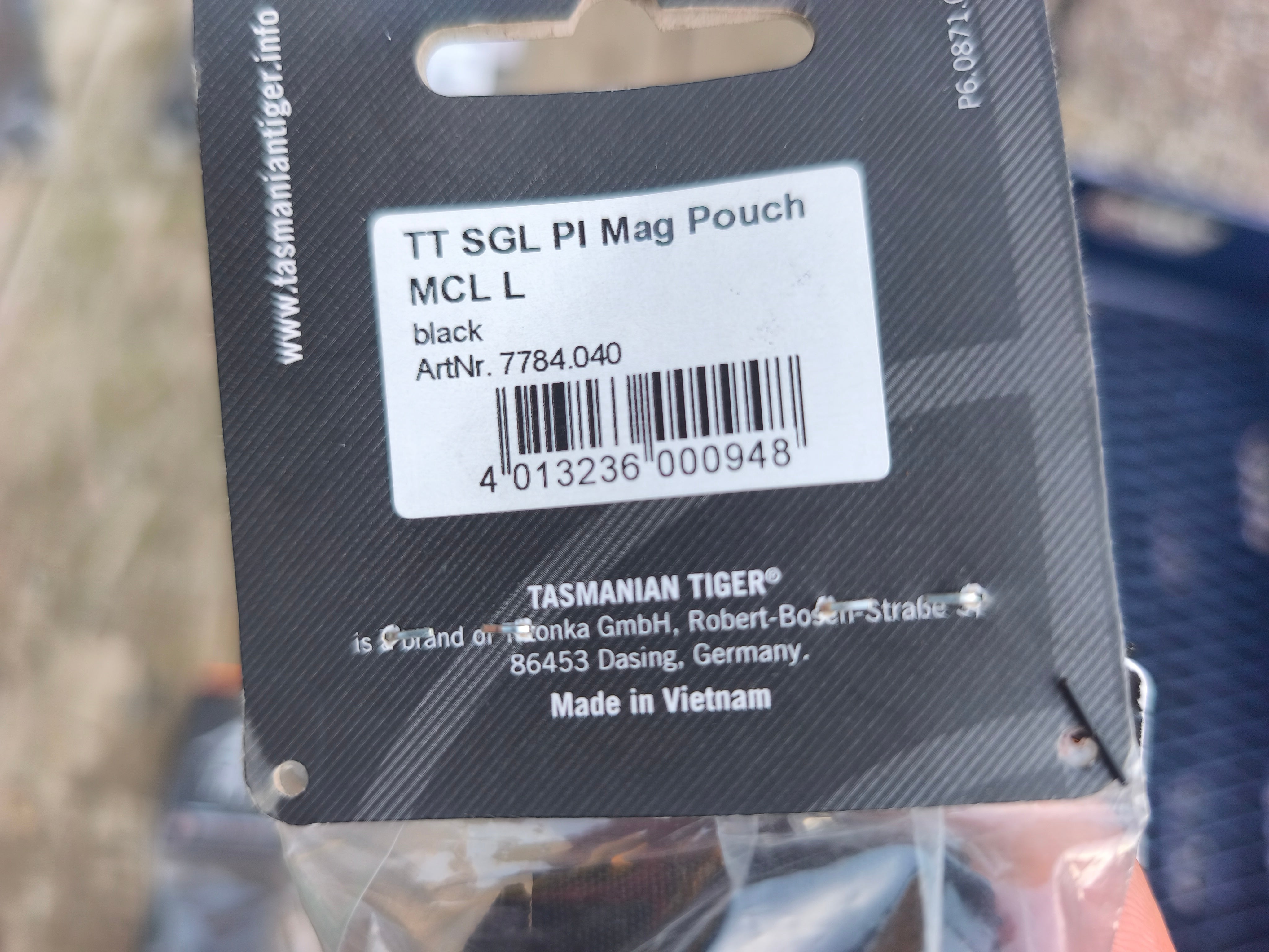 Tasmanian Tiger single pistol mag pouch