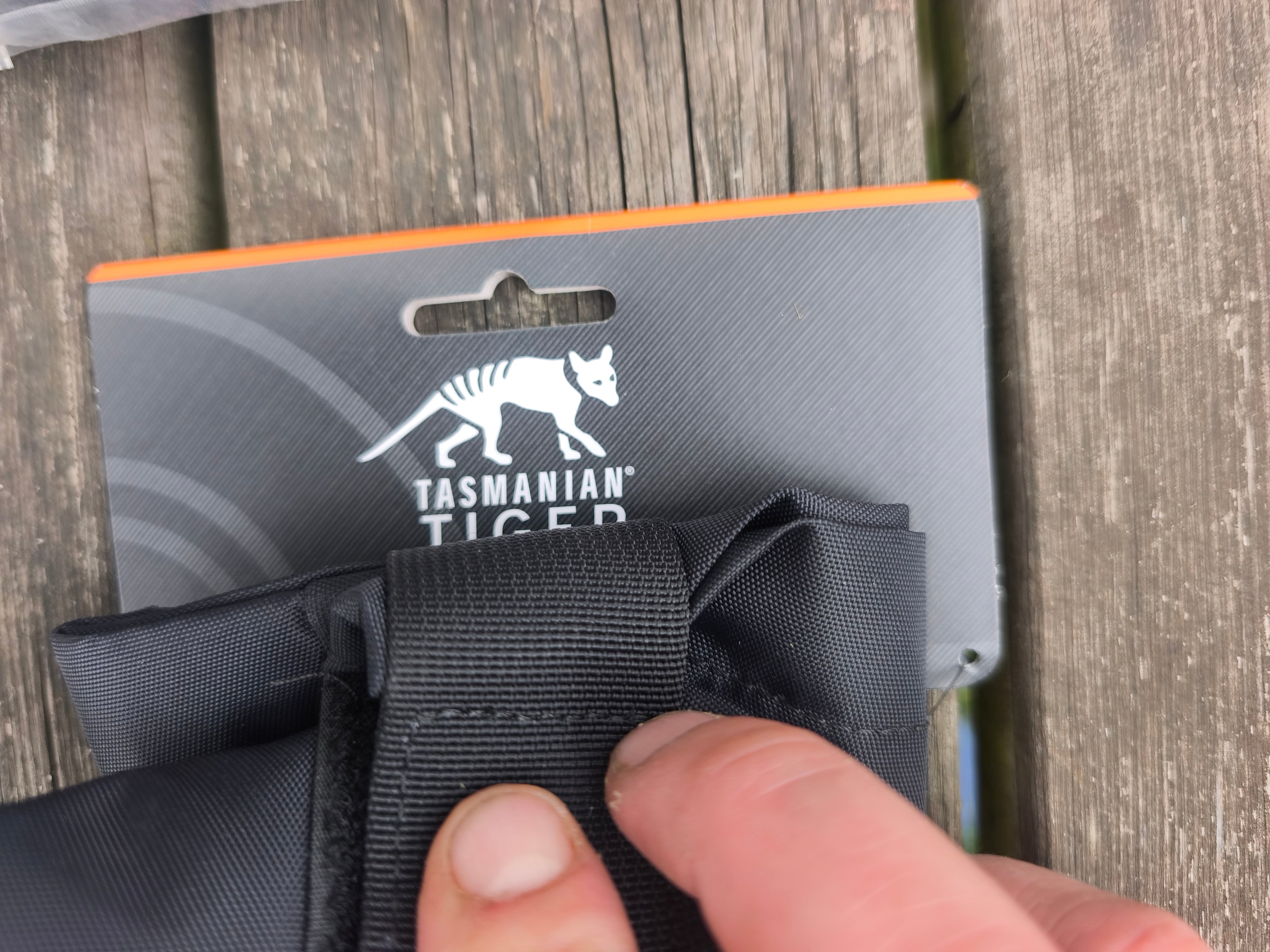 Tasmanian Tiger Foldable dump-pouch, sort