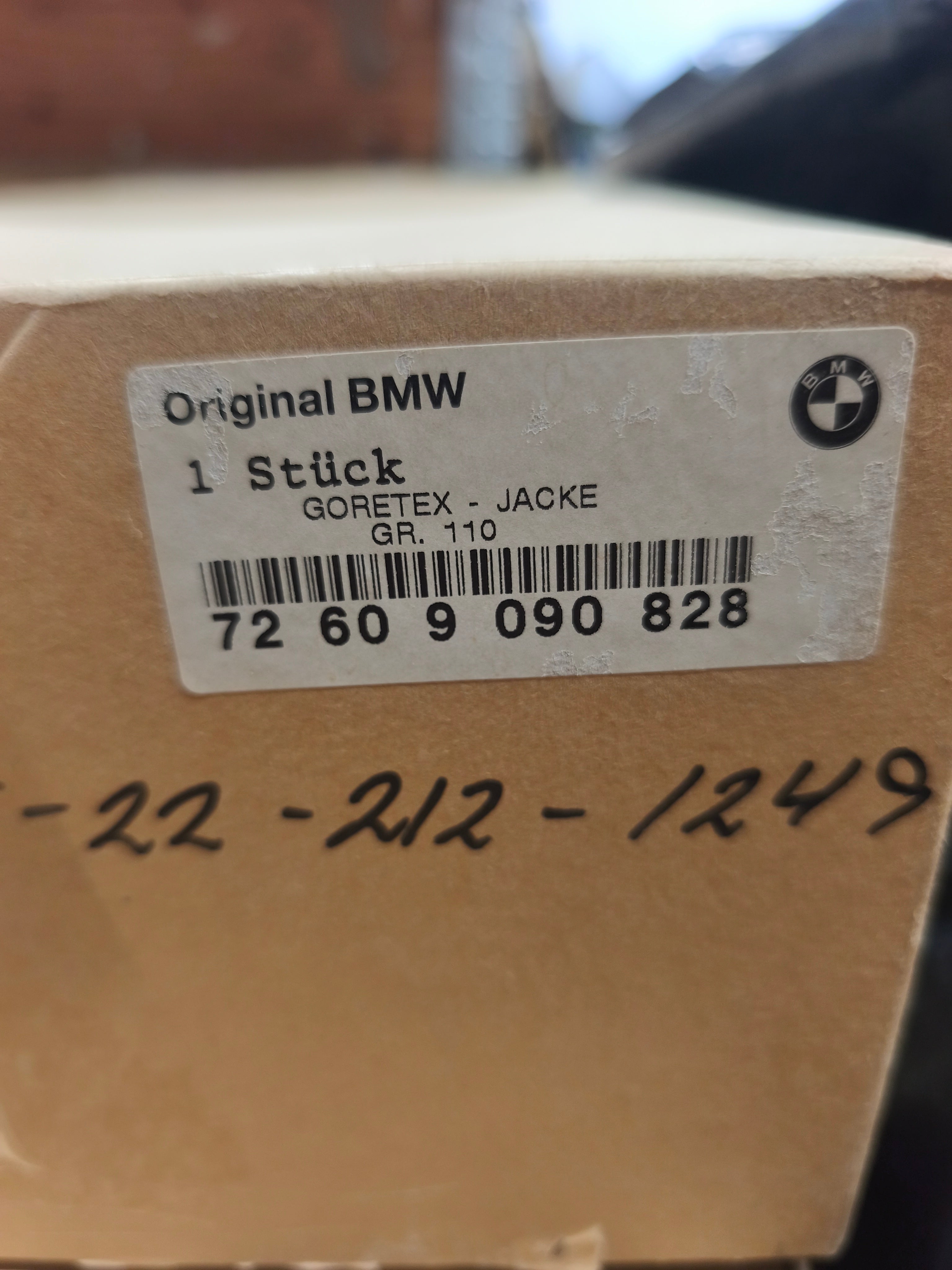 BMW Motorcykeljakke fra militærpolitiet