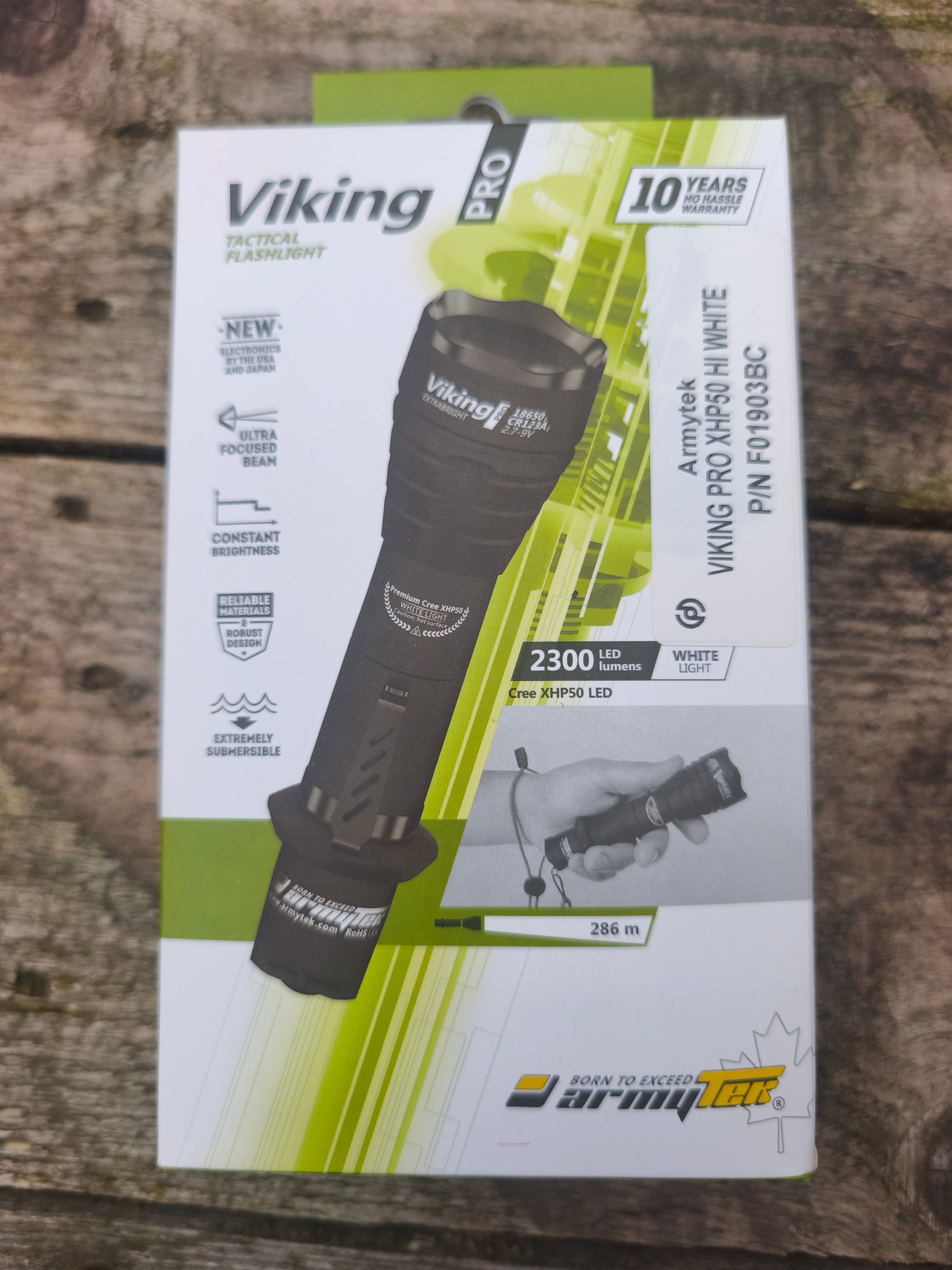 Armytek Viking Pro 2300 lumens, ny