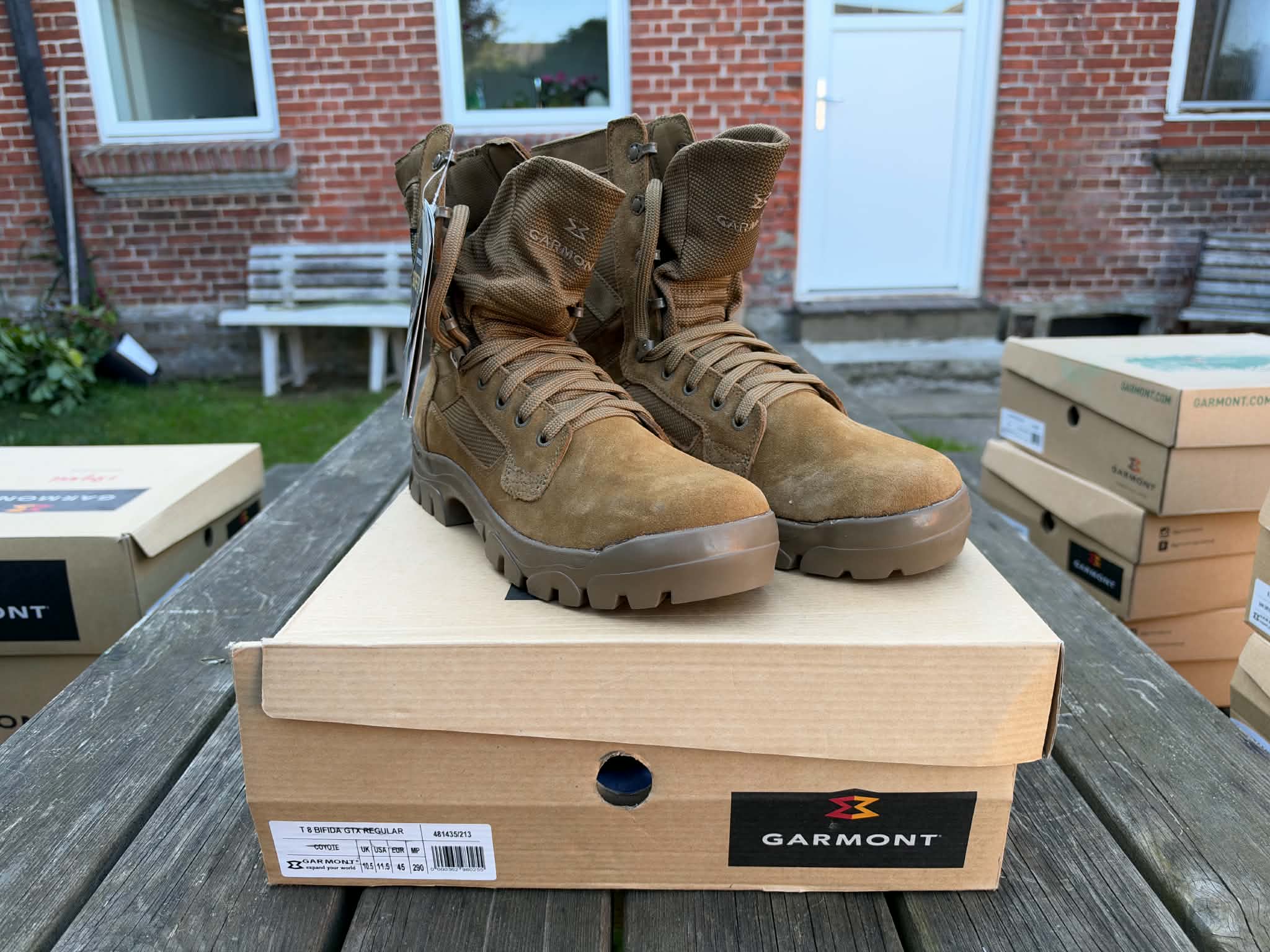 Garmont T8 Goretex Bifida Regular, størrelse 45, nye