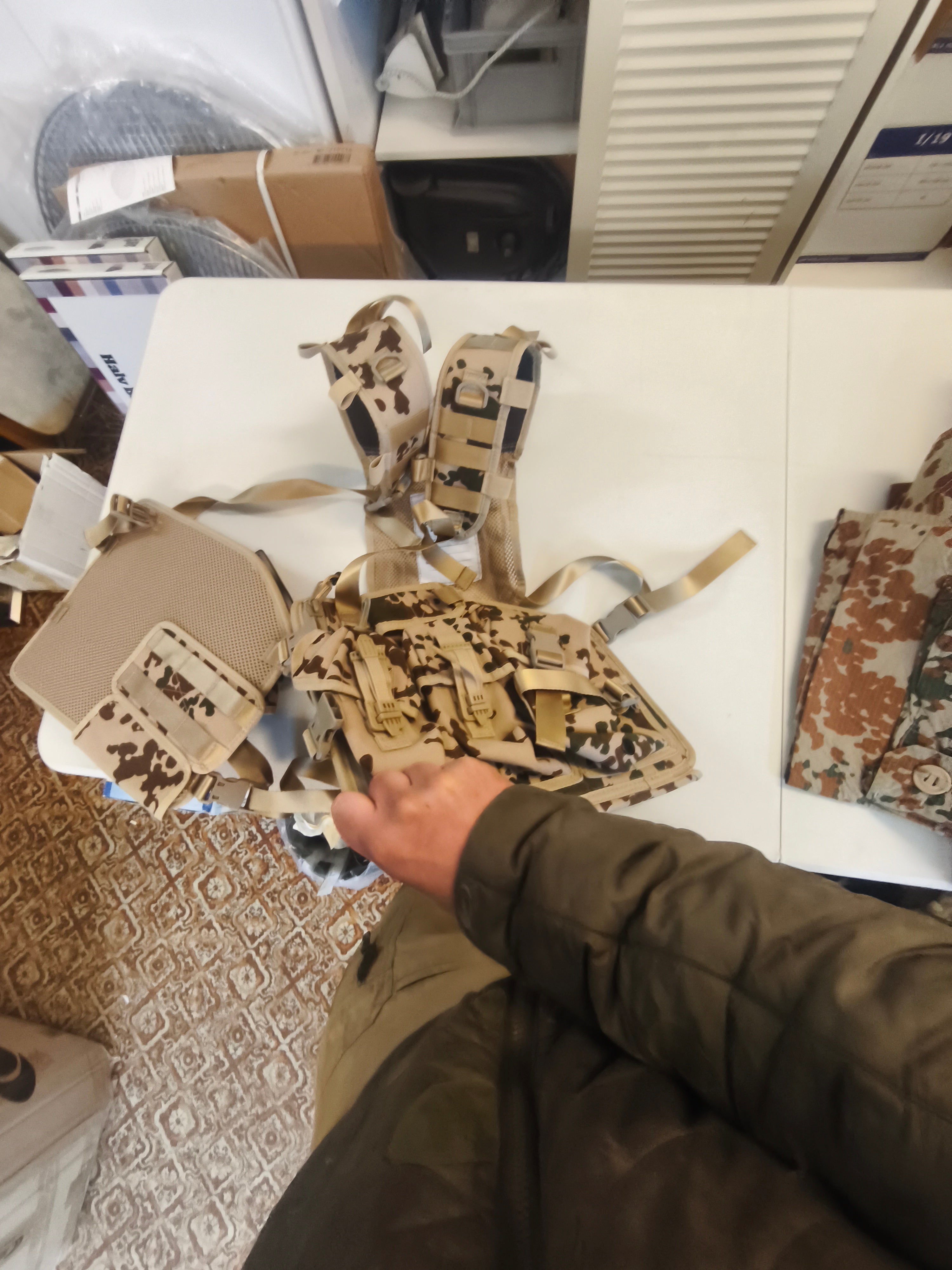 TacGear m01 ørken basis system