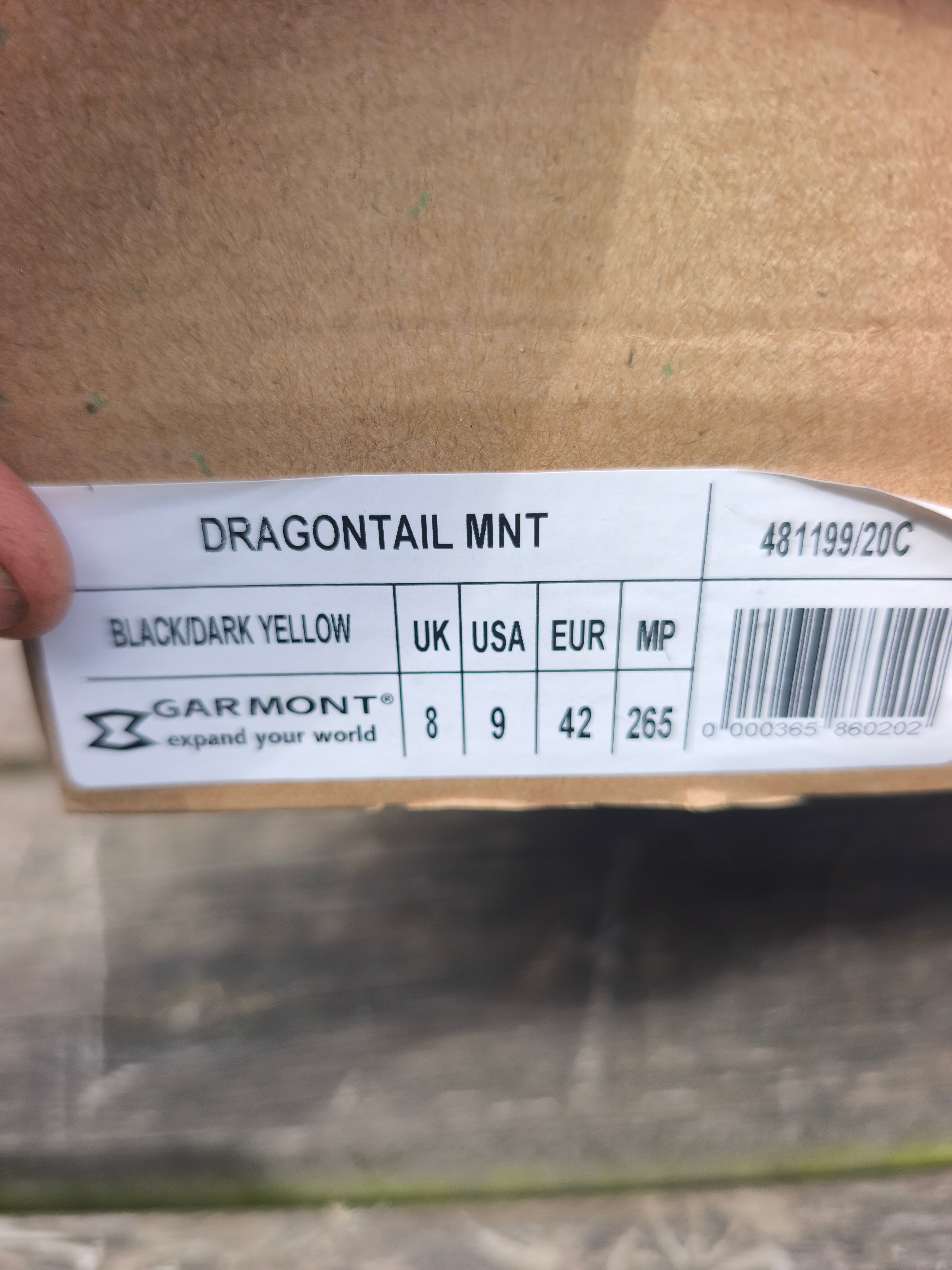 Garmont Dragontail MNT, str 42, nye