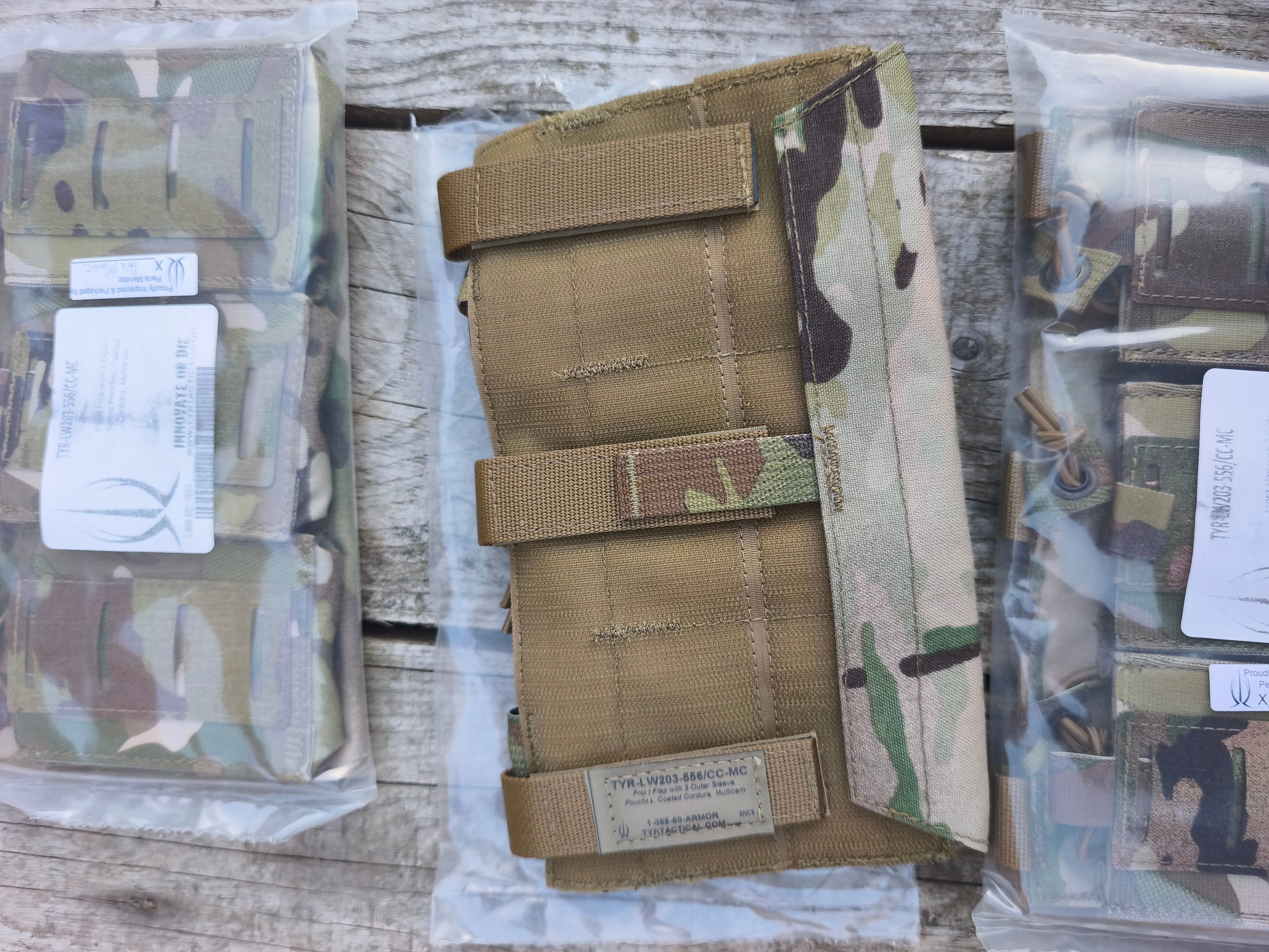 Tyr Tactical, frontflap til Pico og andre veste