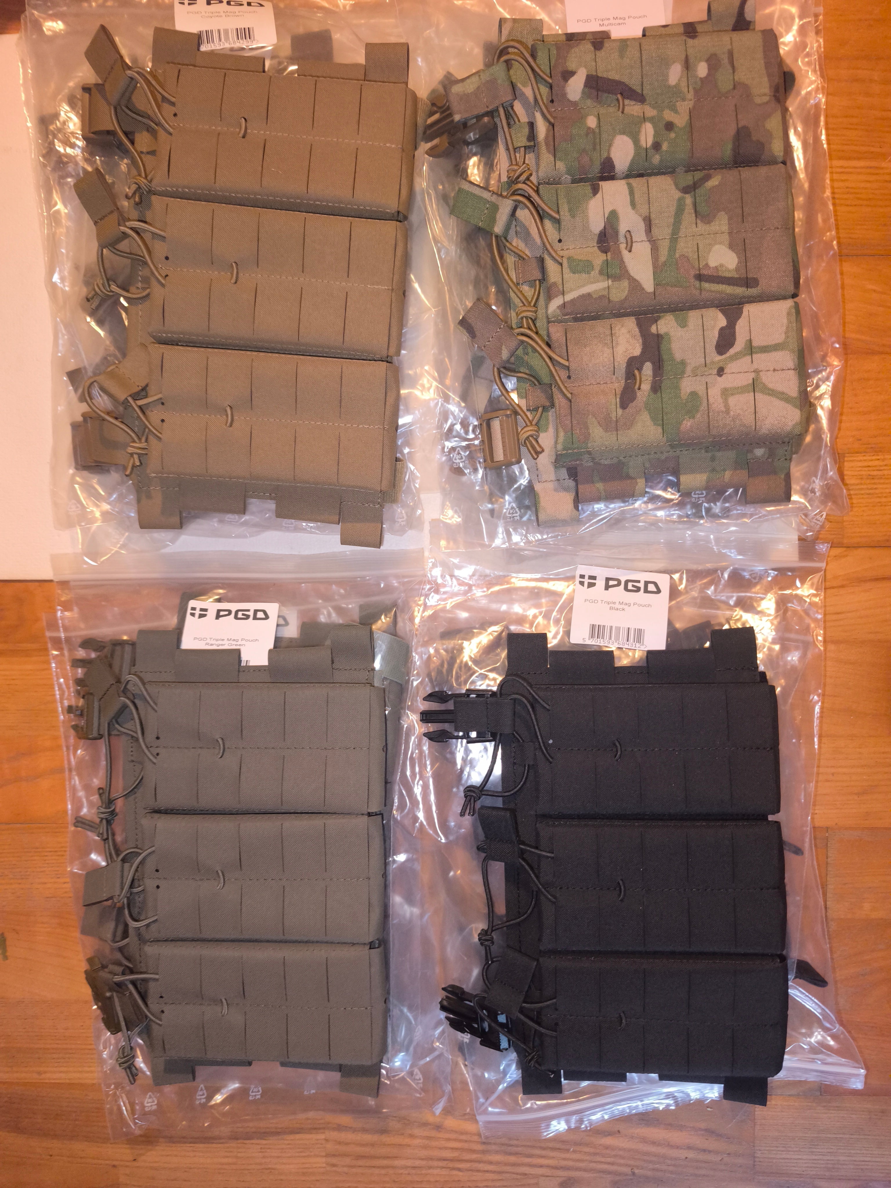PGD tripple m4 magazine placard, nye