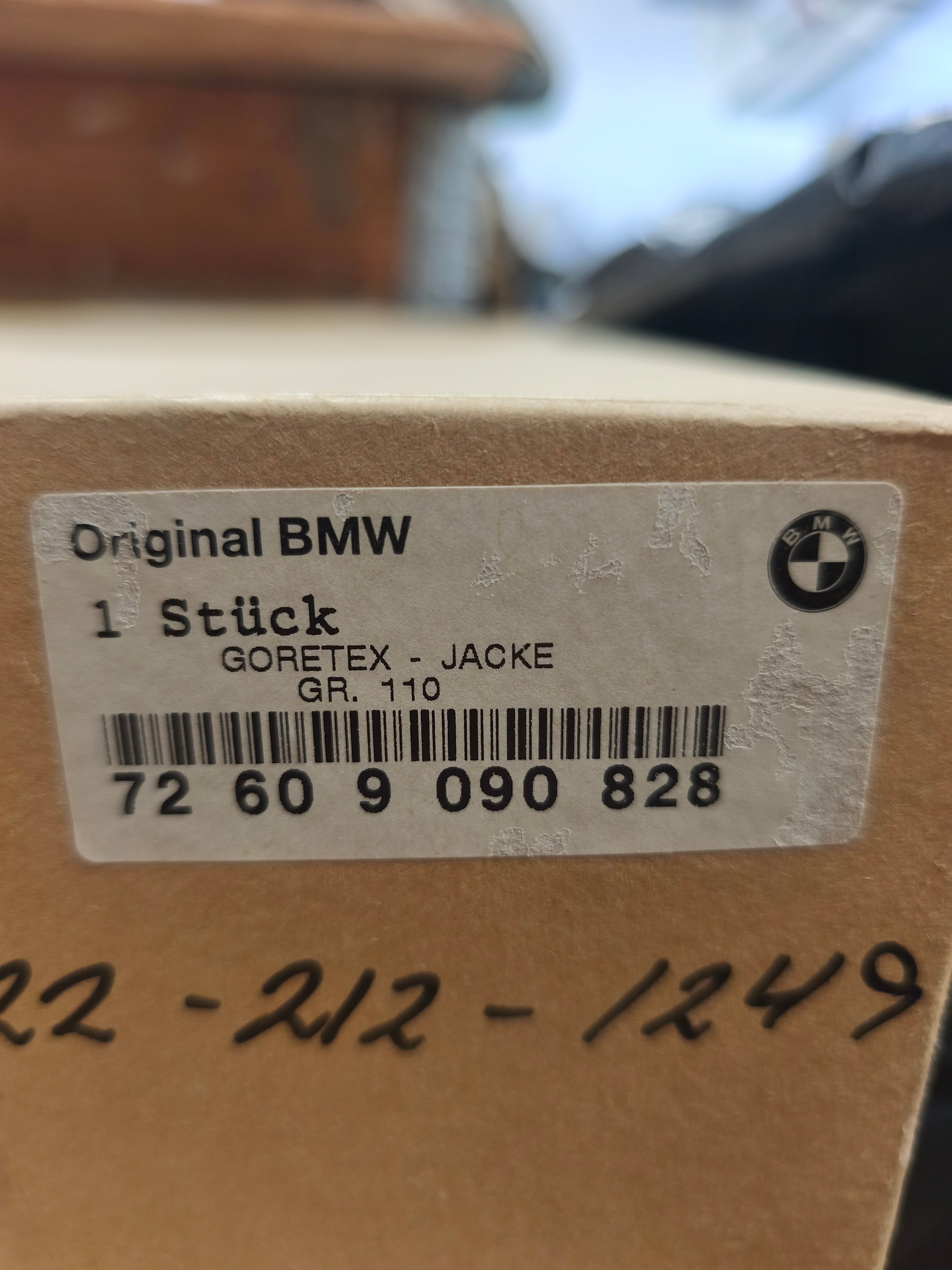 BMW Motorcykeljakke fra militærpolitiet