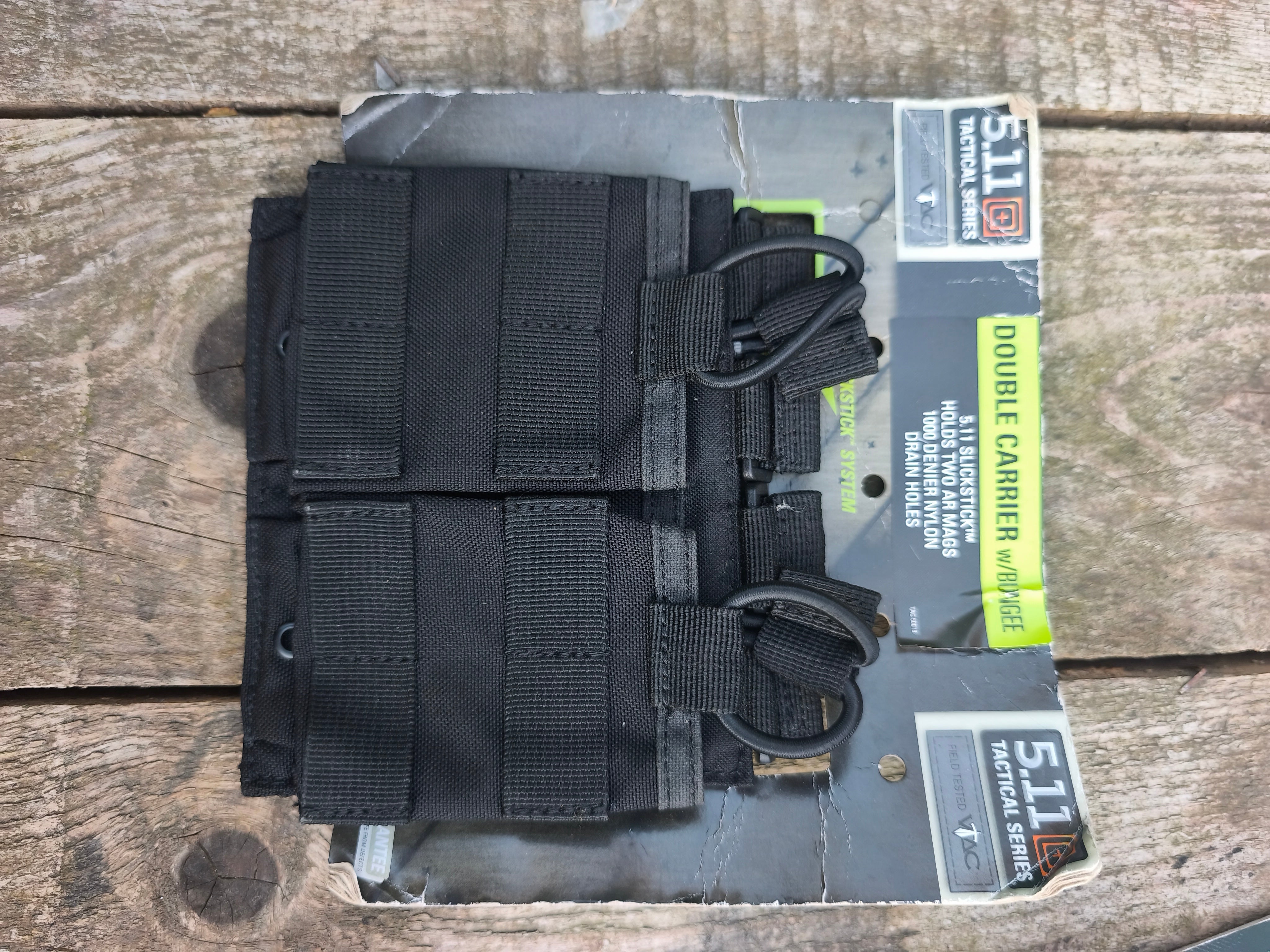 5.11 dobbelt m4 lomme, sort, ny