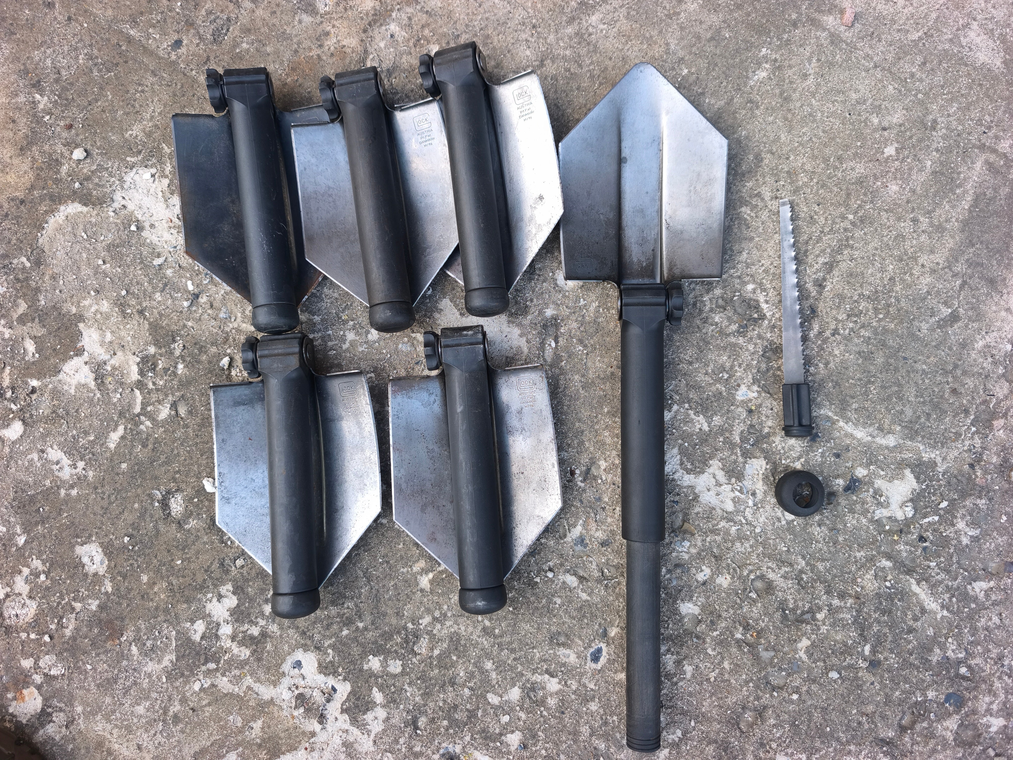 Glock Feltspade, m/96, brugt