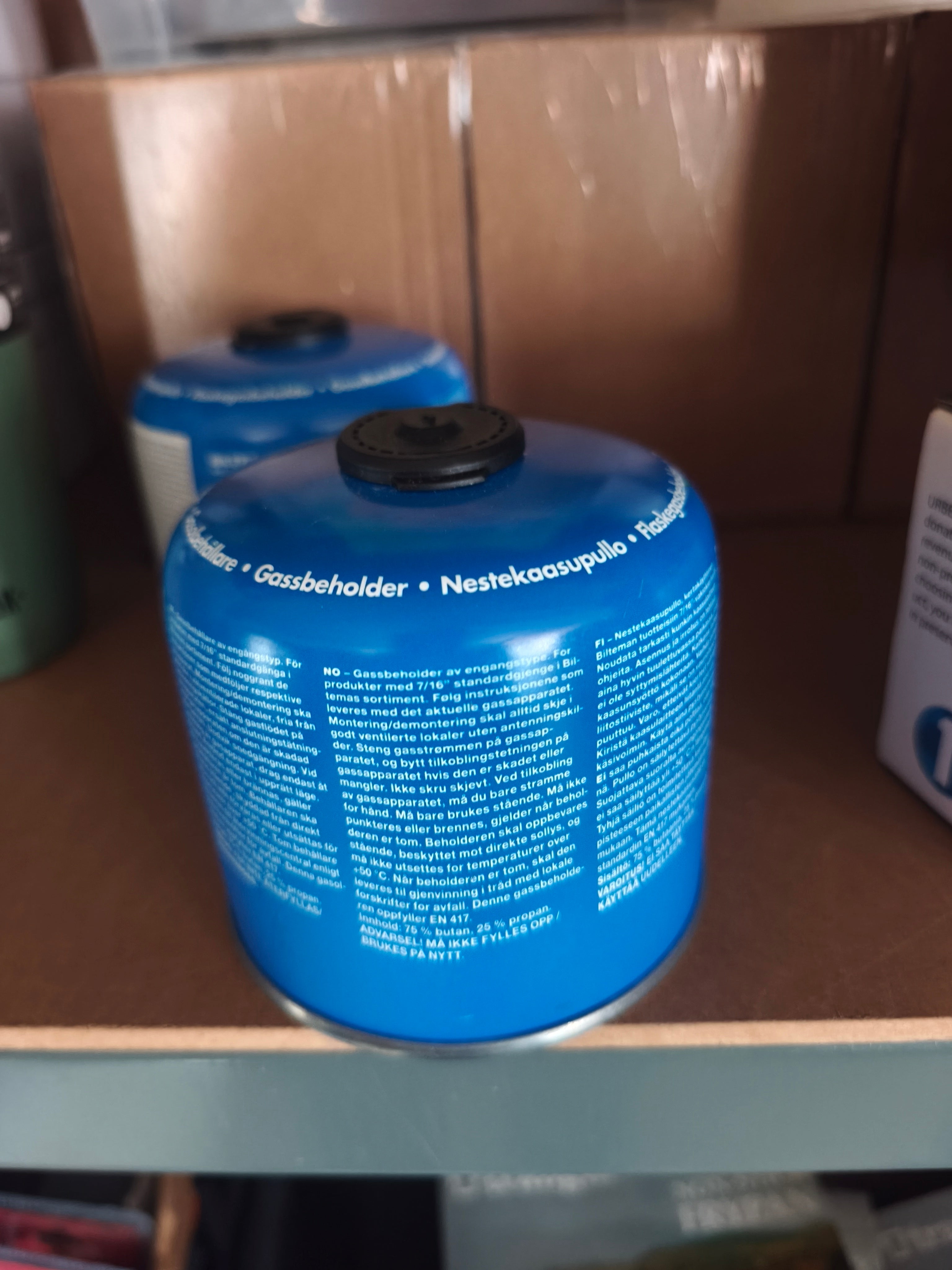 450 grams gasdåse med gevind