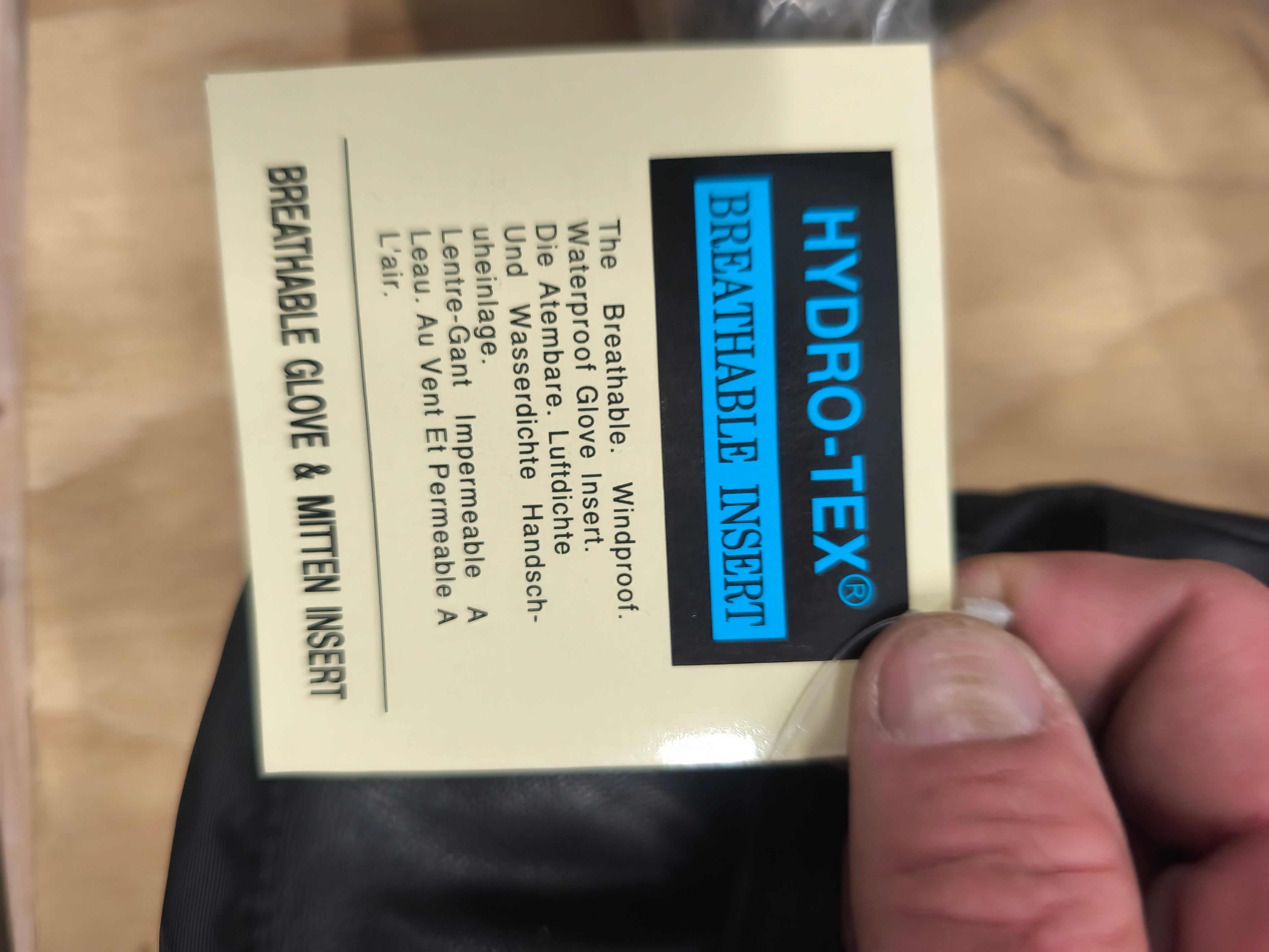 Ventour hydrotex motorcykel handske, størrelse 9