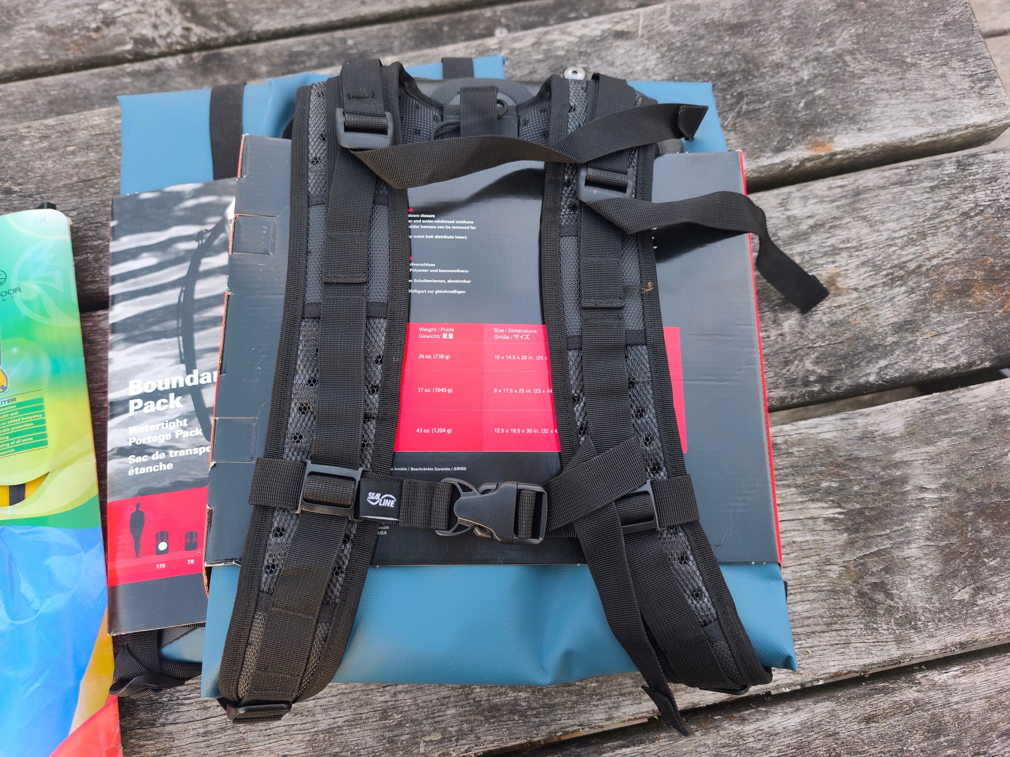 Sealine Boundary pack, vandtæt, 115 liter