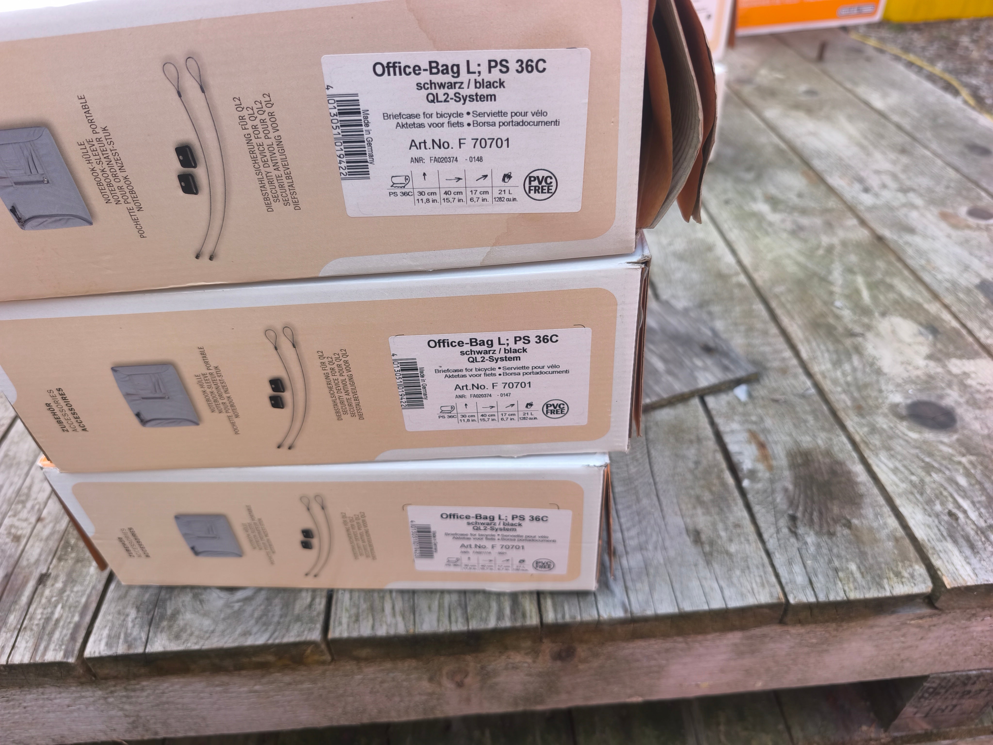 Ortlieb office Bag L PS 36C, sort