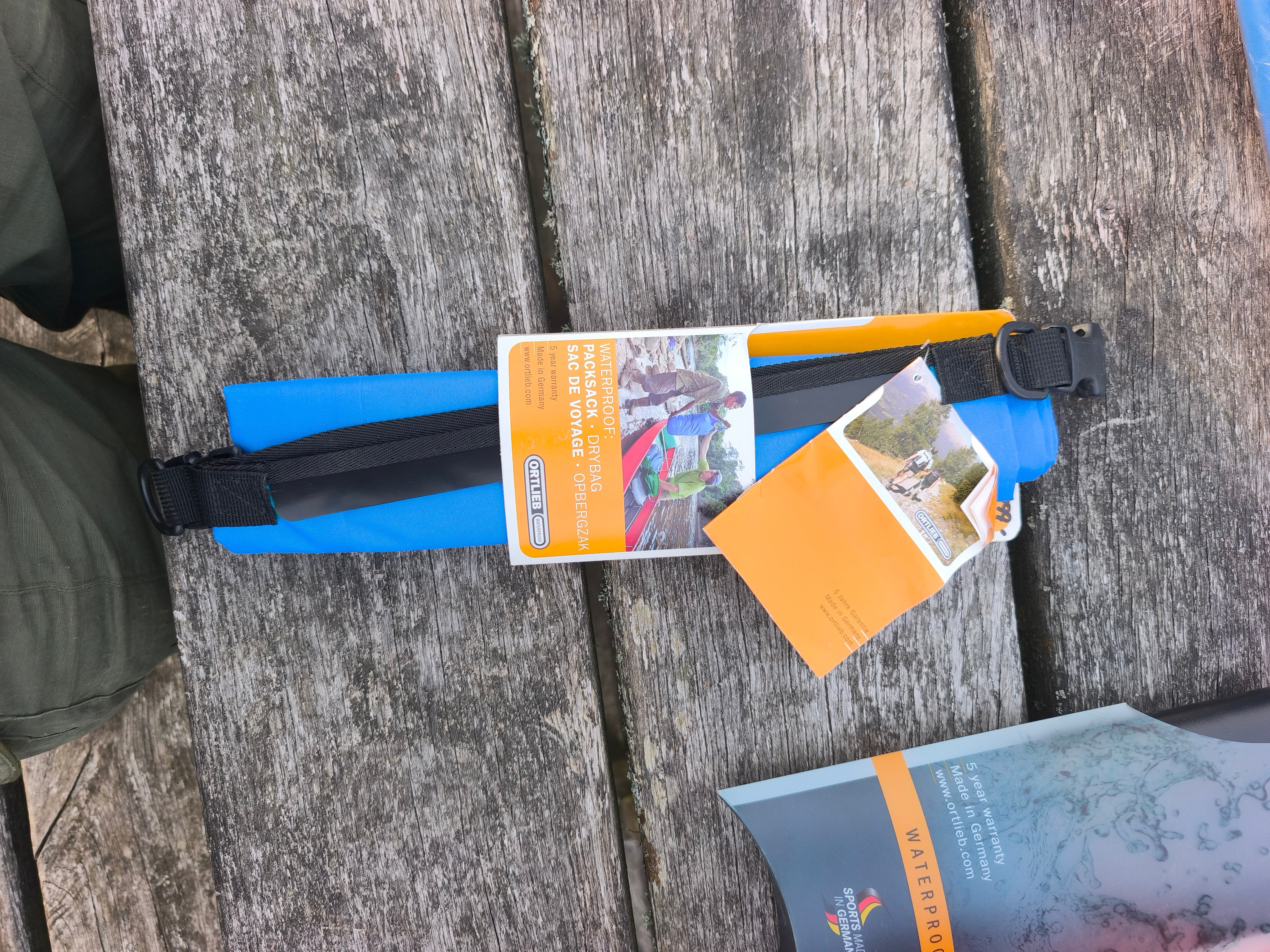 Ortlieb Packsack PS 17,  22 liter, blå