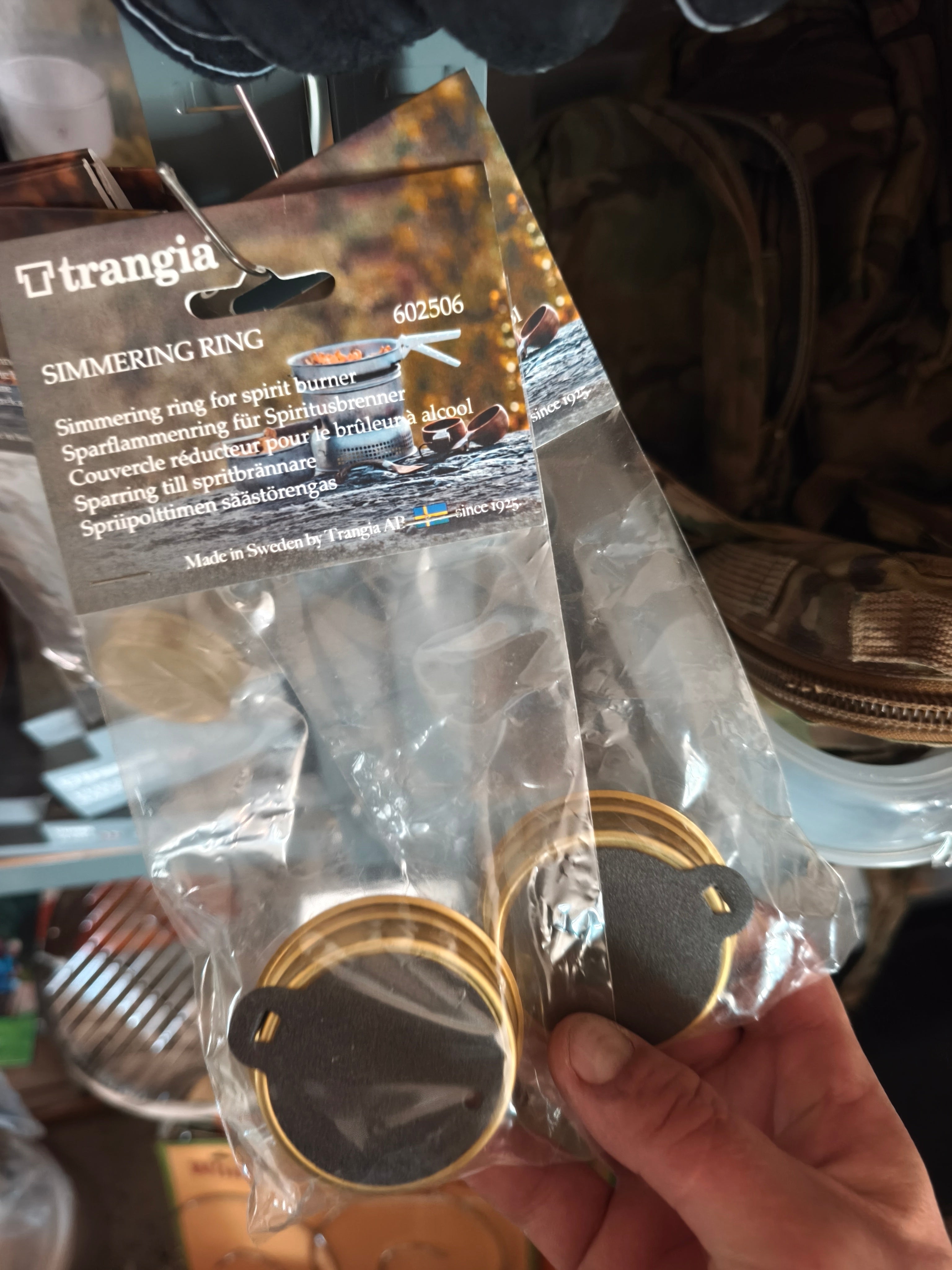 Trangia simmering ring