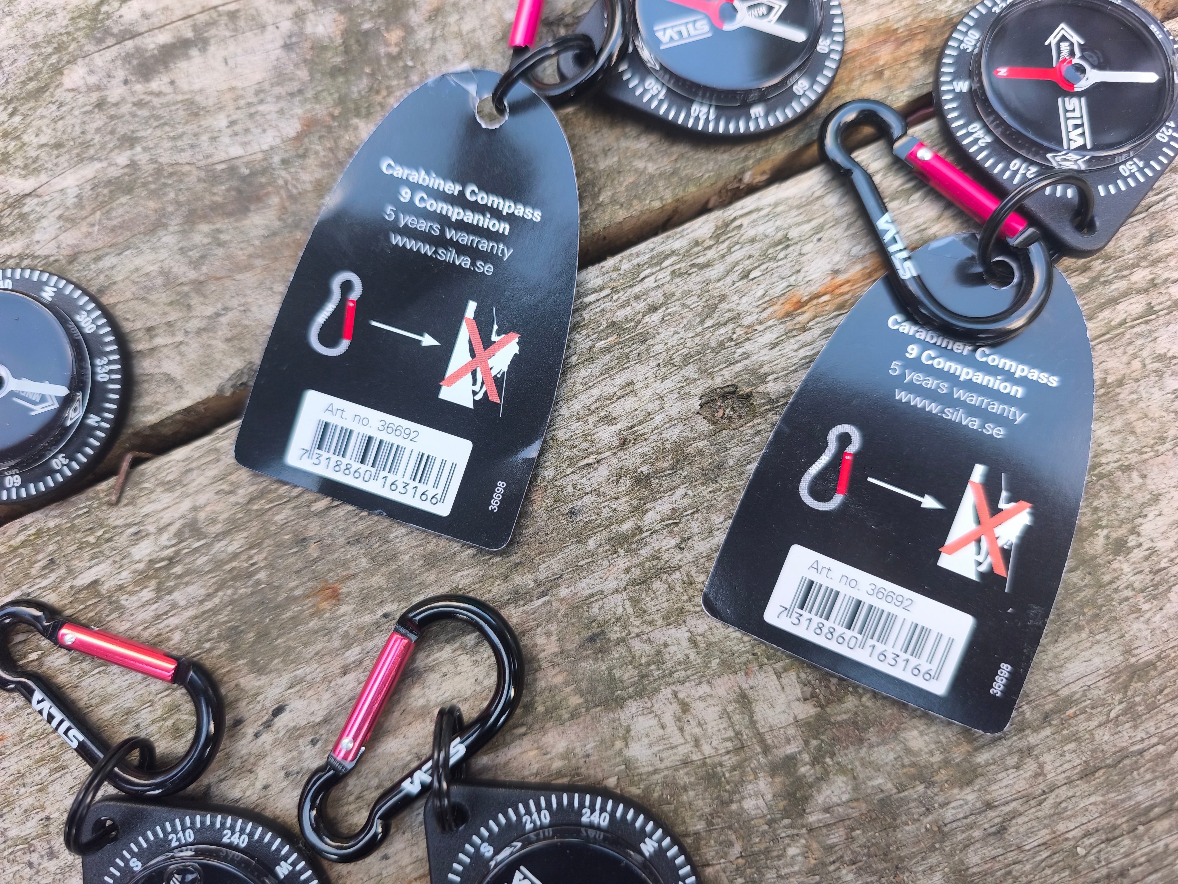 Silva carbiner compass companion 9
