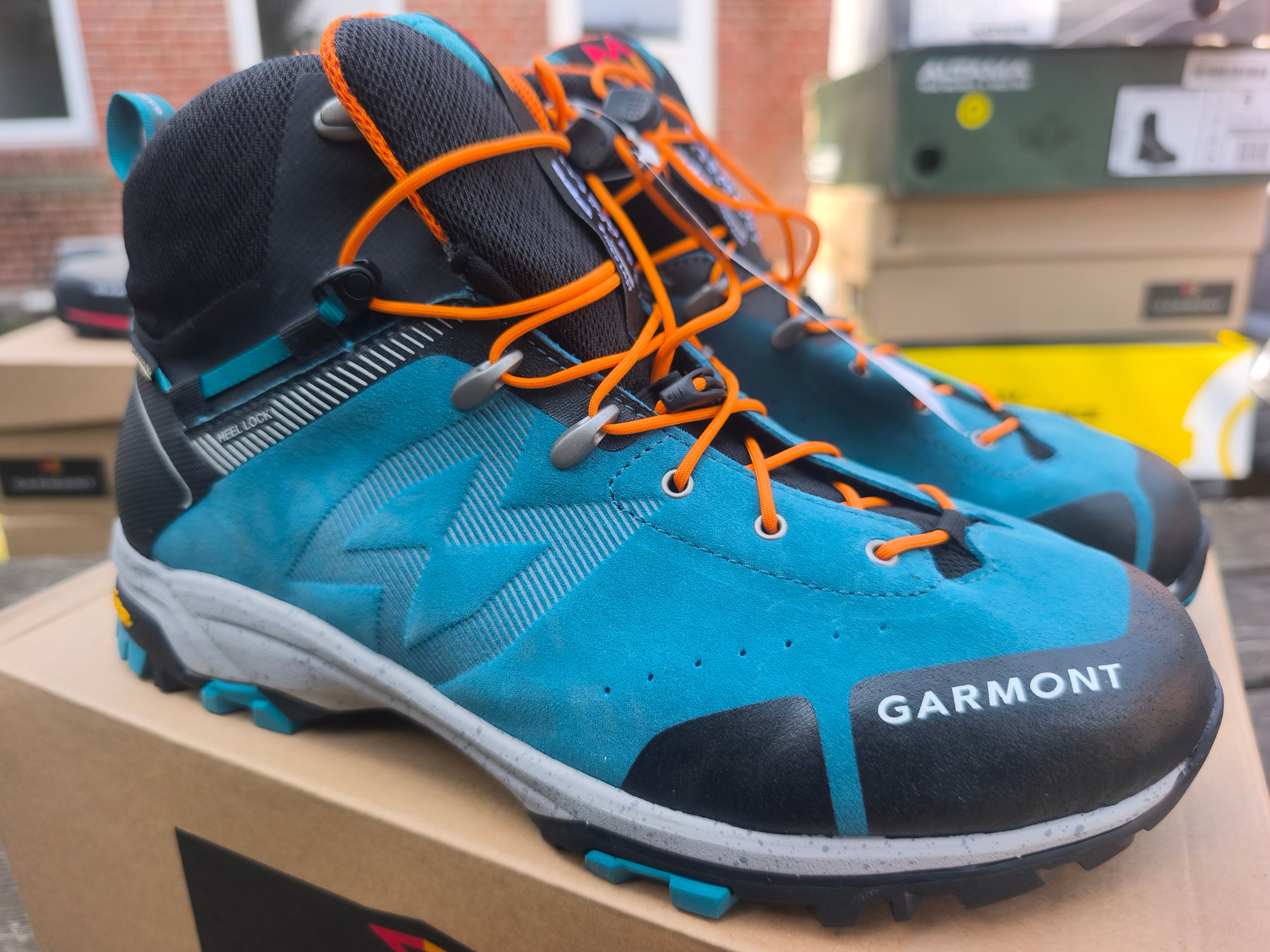 Garmint G-Trail Goretex, størrelse 42, farve Blue/orange