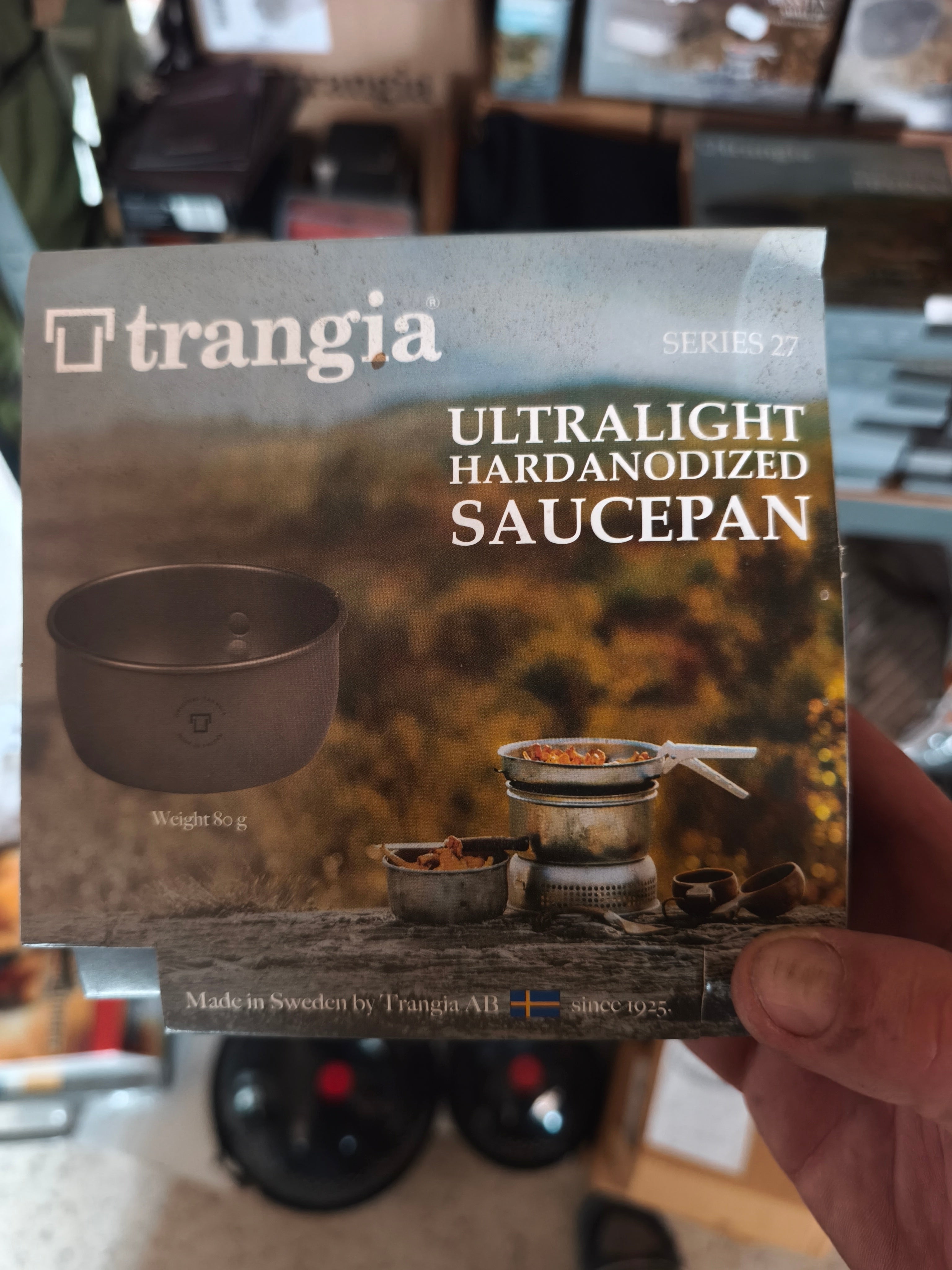 Trangia ultralight hardanodized saucepan